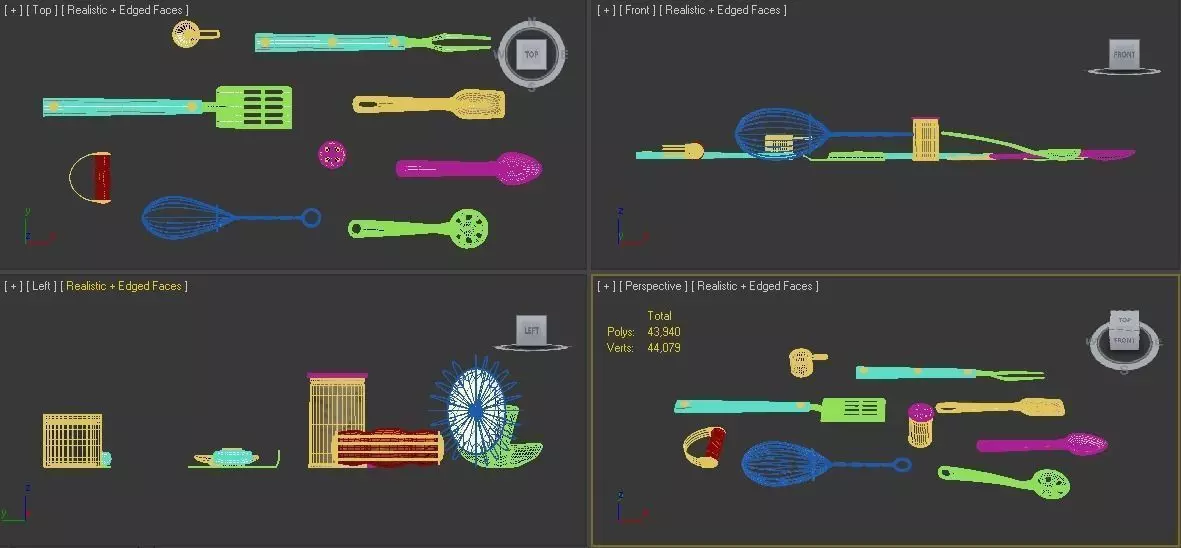 My 3D Models 4 Low-poly 3D model_0
