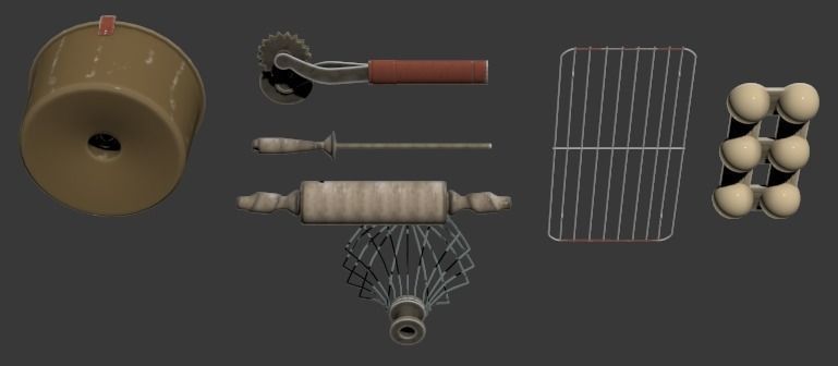 My 3D Models 5 Low-poly 3D model_2