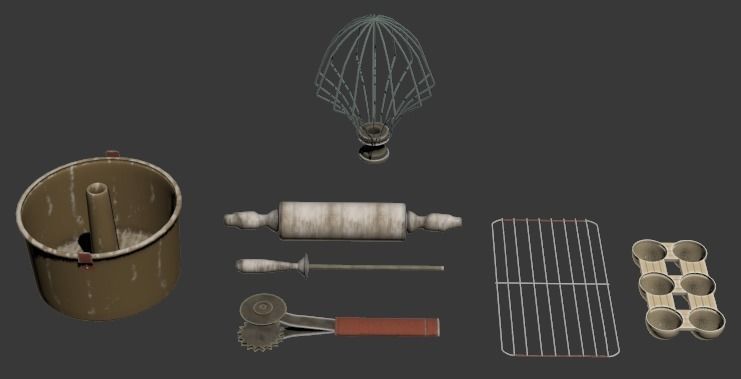 My 3D Models 5 Low-poly 3D model_3