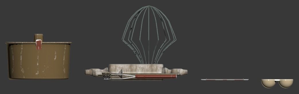 My 3D Models 5 Low-poly 3D model_4