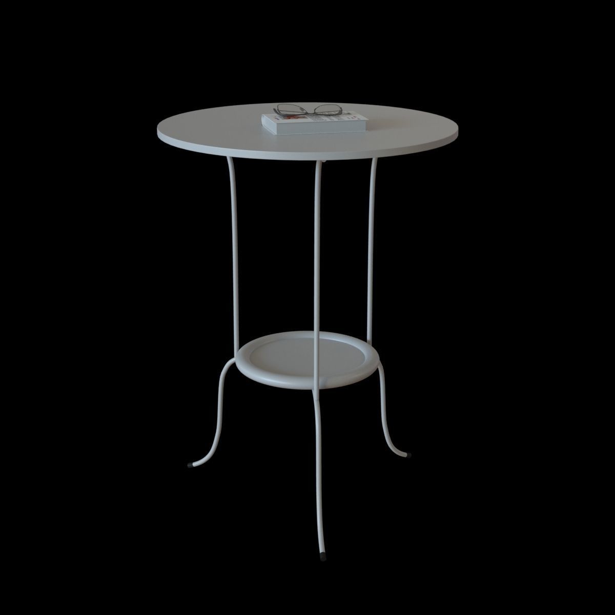 lindved sidetable 3D model_16