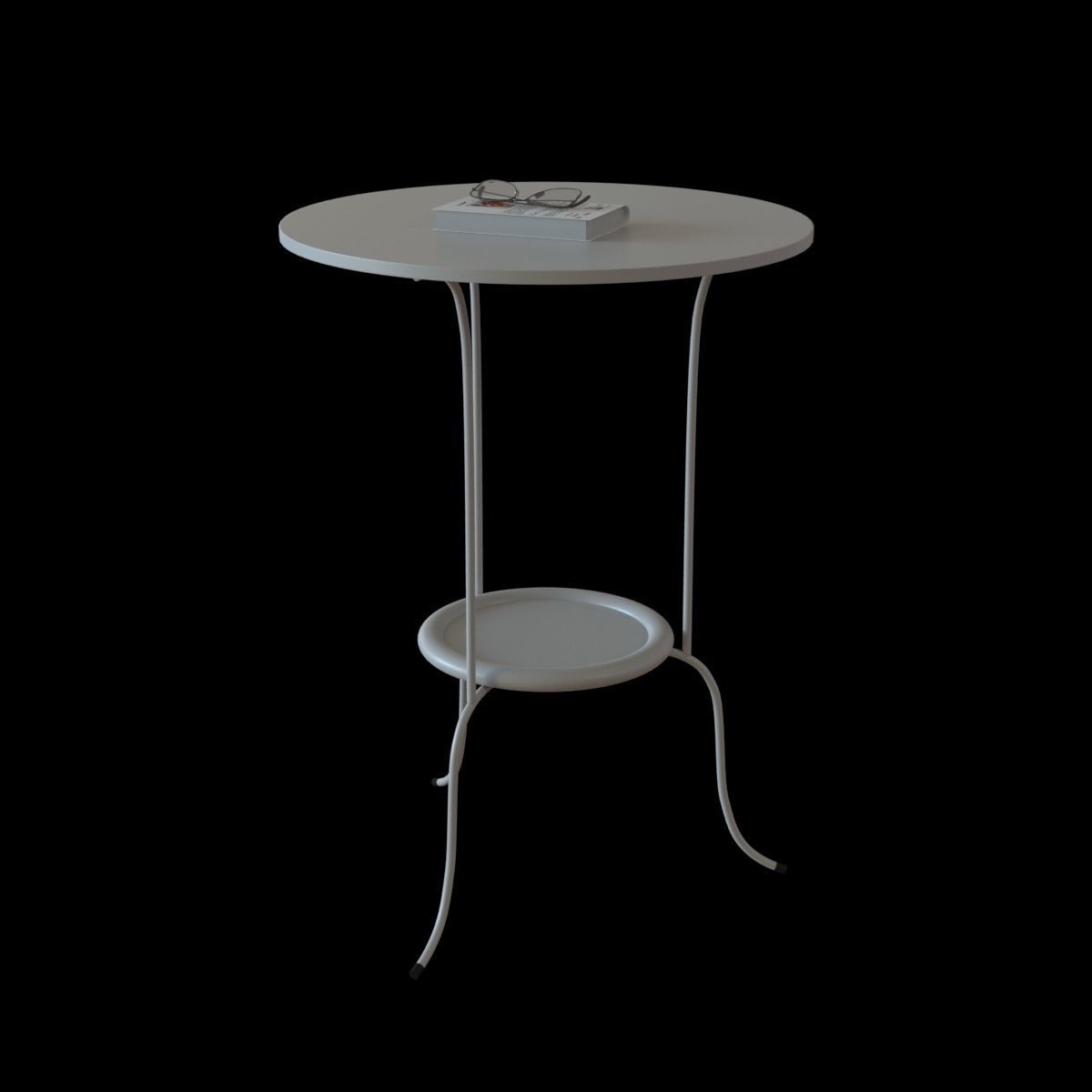 Ikea Lindved Sidetable 3d Model