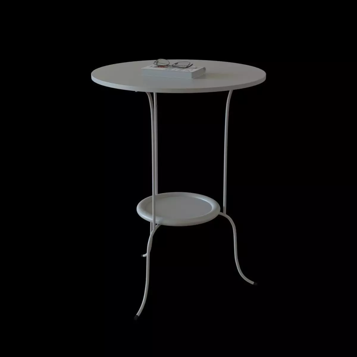 lindved sidetable 3D model_0