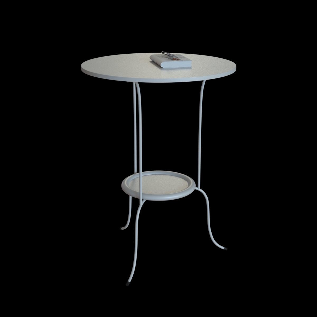 lindved sidetable 3D model_13