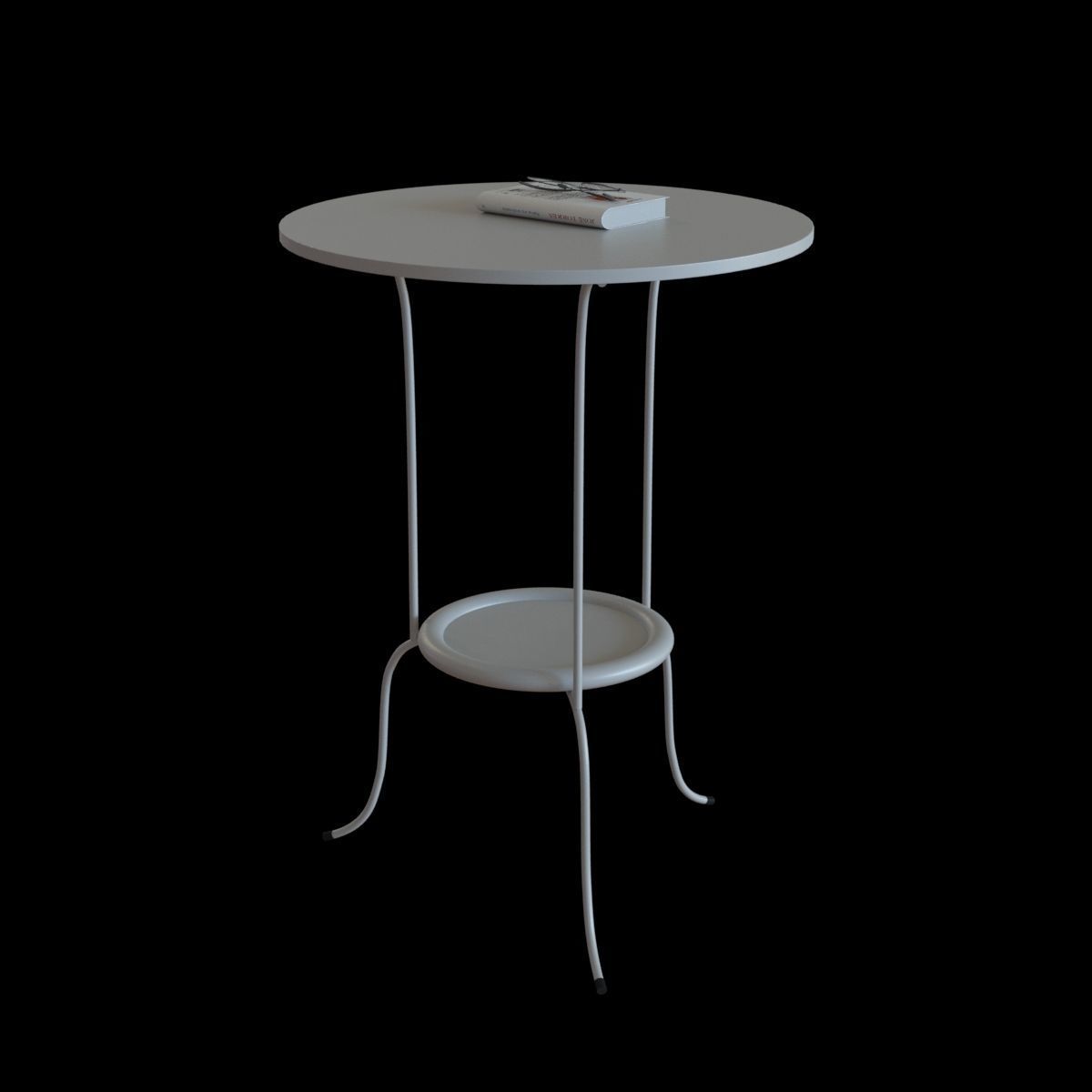 lindved sidetable 3D model_10