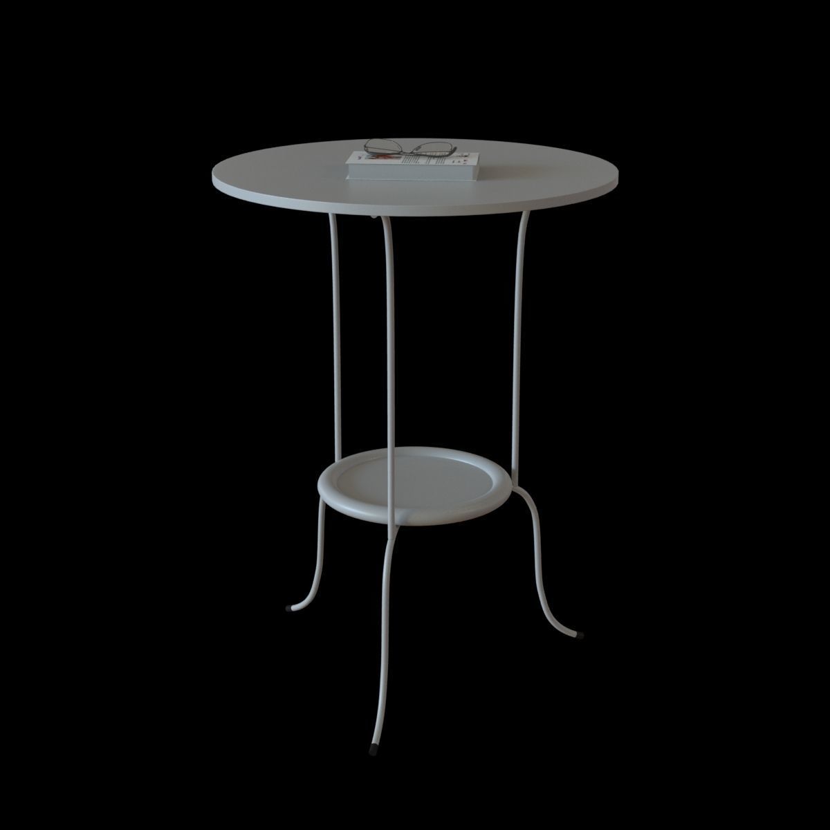 lindved sidetable 3D model_17