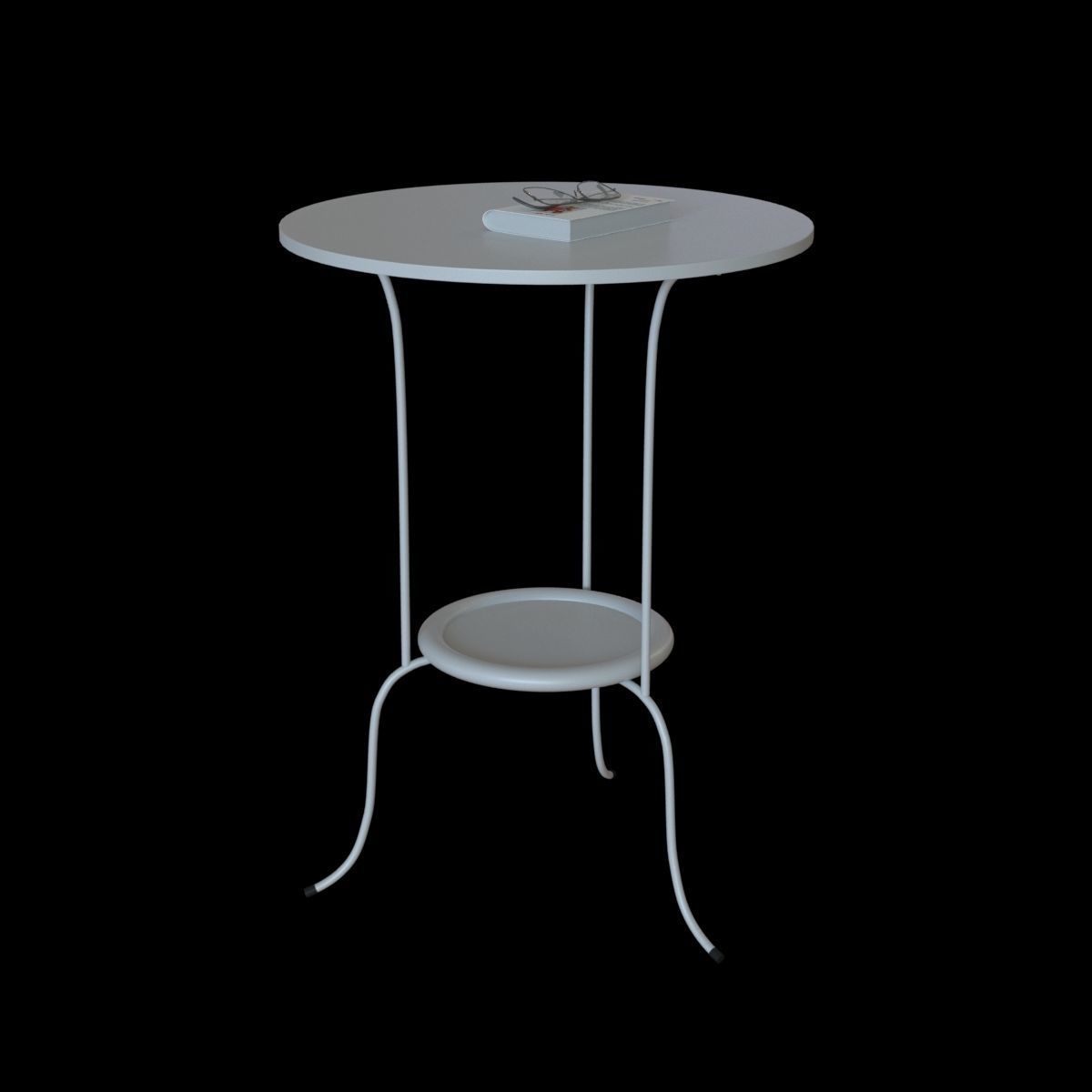lindved sidetable 3D model_15