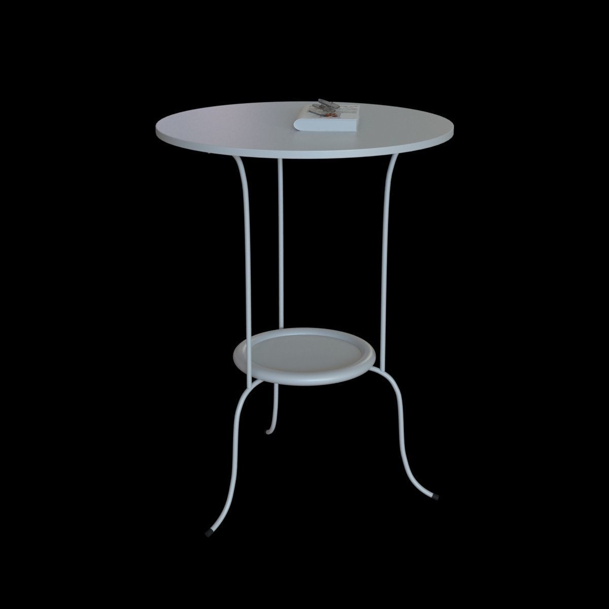 lindved sidetable 3D model_14