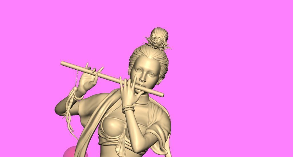 3DMAX model chinaDunhuang   Flying Apsaras 3D model_8