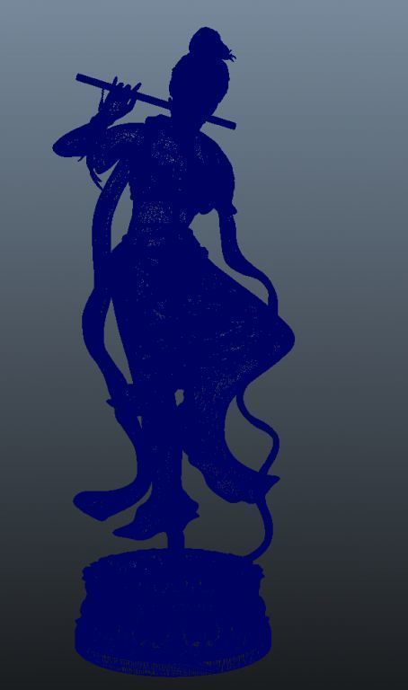 3DMAX model chinaDunhuang   Flying Apsaras 3D model_9