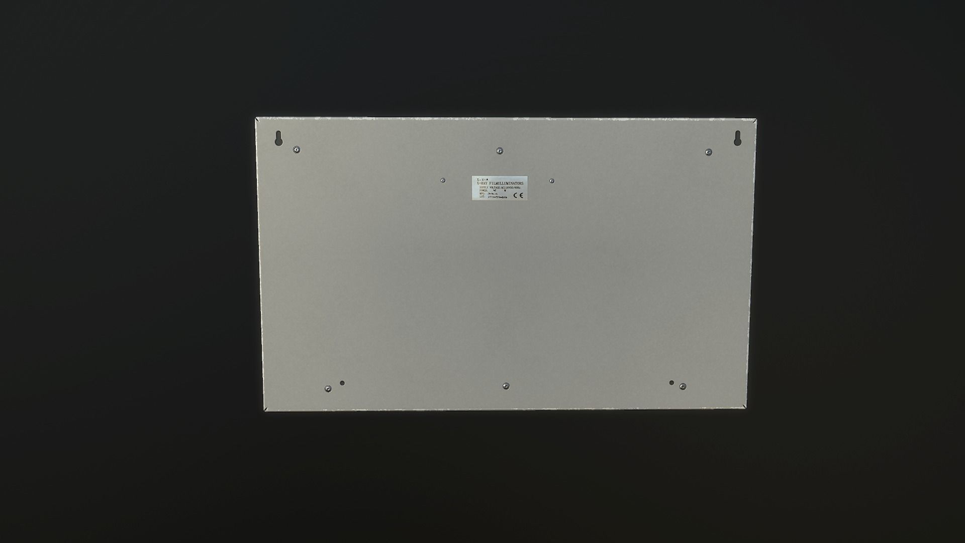 XRay Light Box PBR Game Ready Low-poly 3D model_3