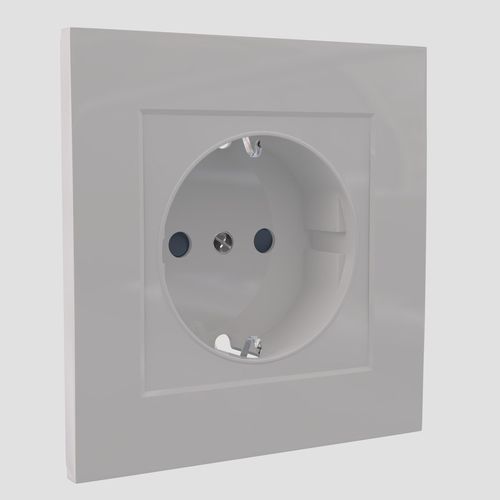 Plug Socket Low-poly 3D model