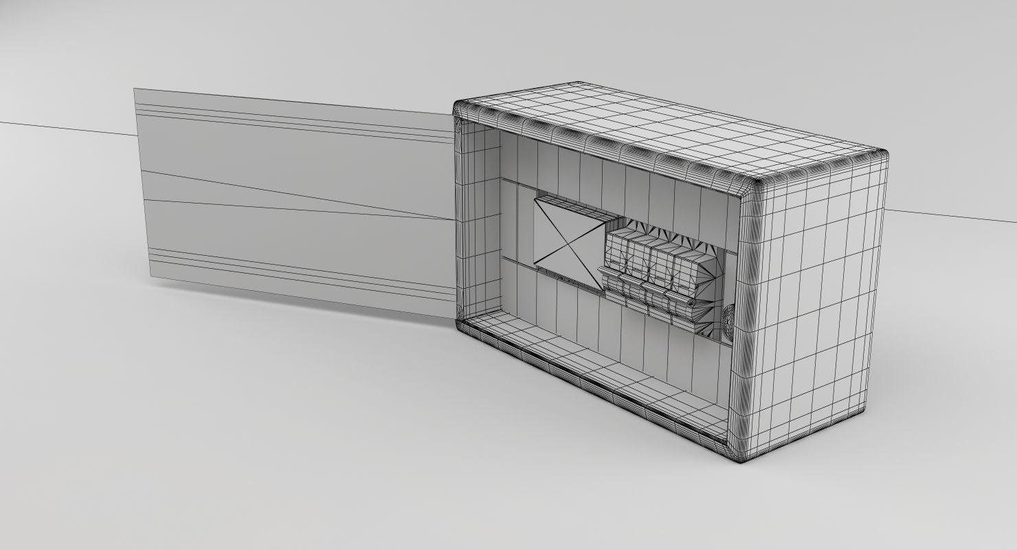 Fuse Box Low-poly 3D model_9