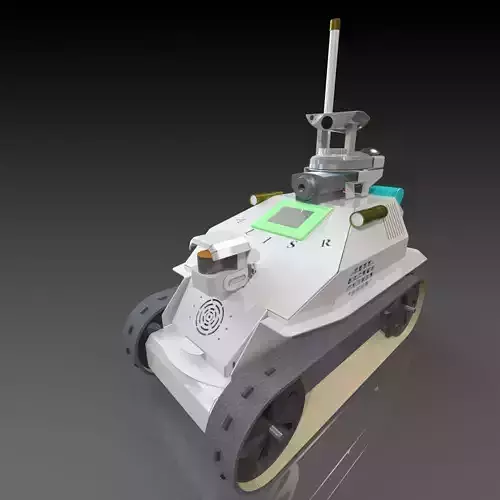 Robot Explorer V3 Free 3D model