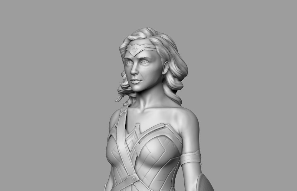 Wonder Woman 3d model 3D model_8