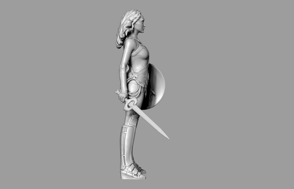 Wonder Woman 3d model 3D model_4