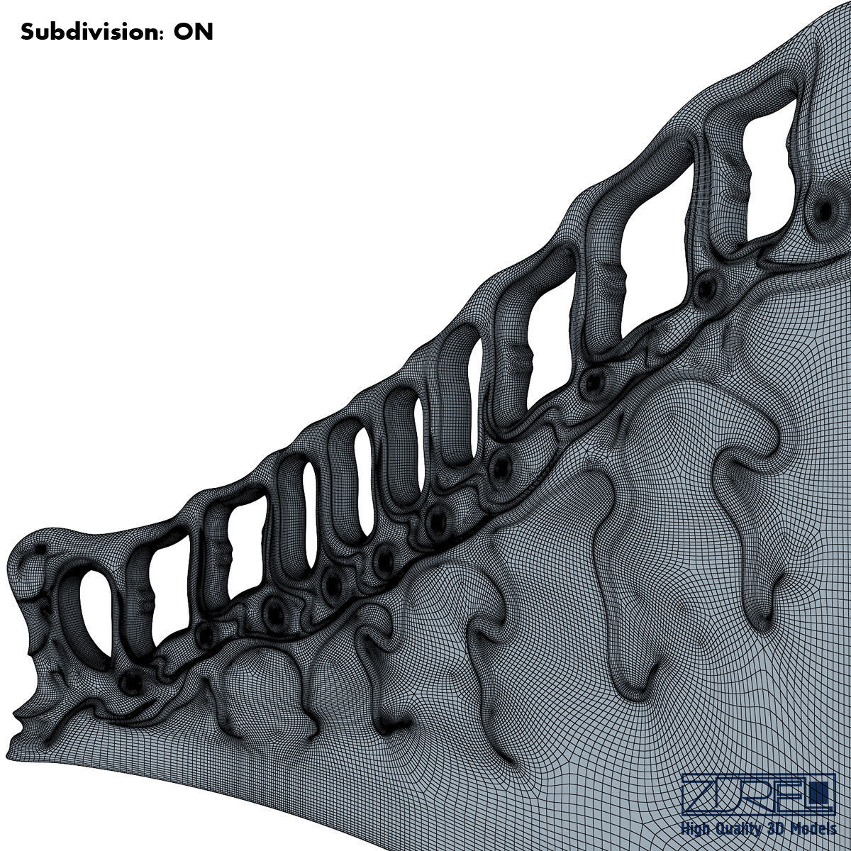 Stairs staircase 3D model_18