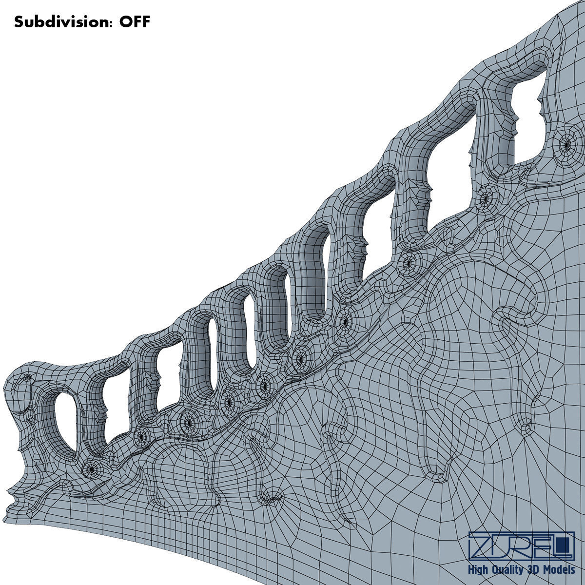 Stairs staircase 3D model_19