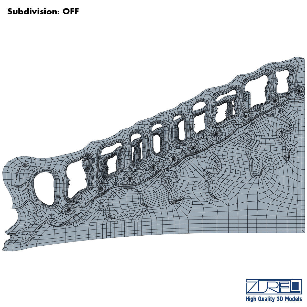 Stairs staircase 3D model_15