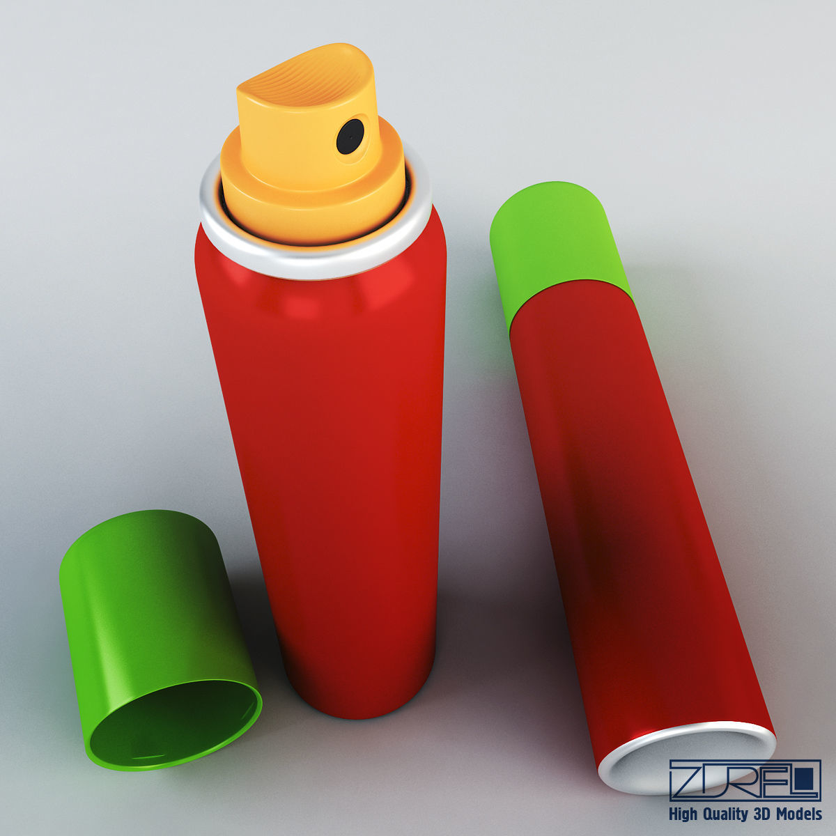 Spray can 100ml v 2 3D model_3