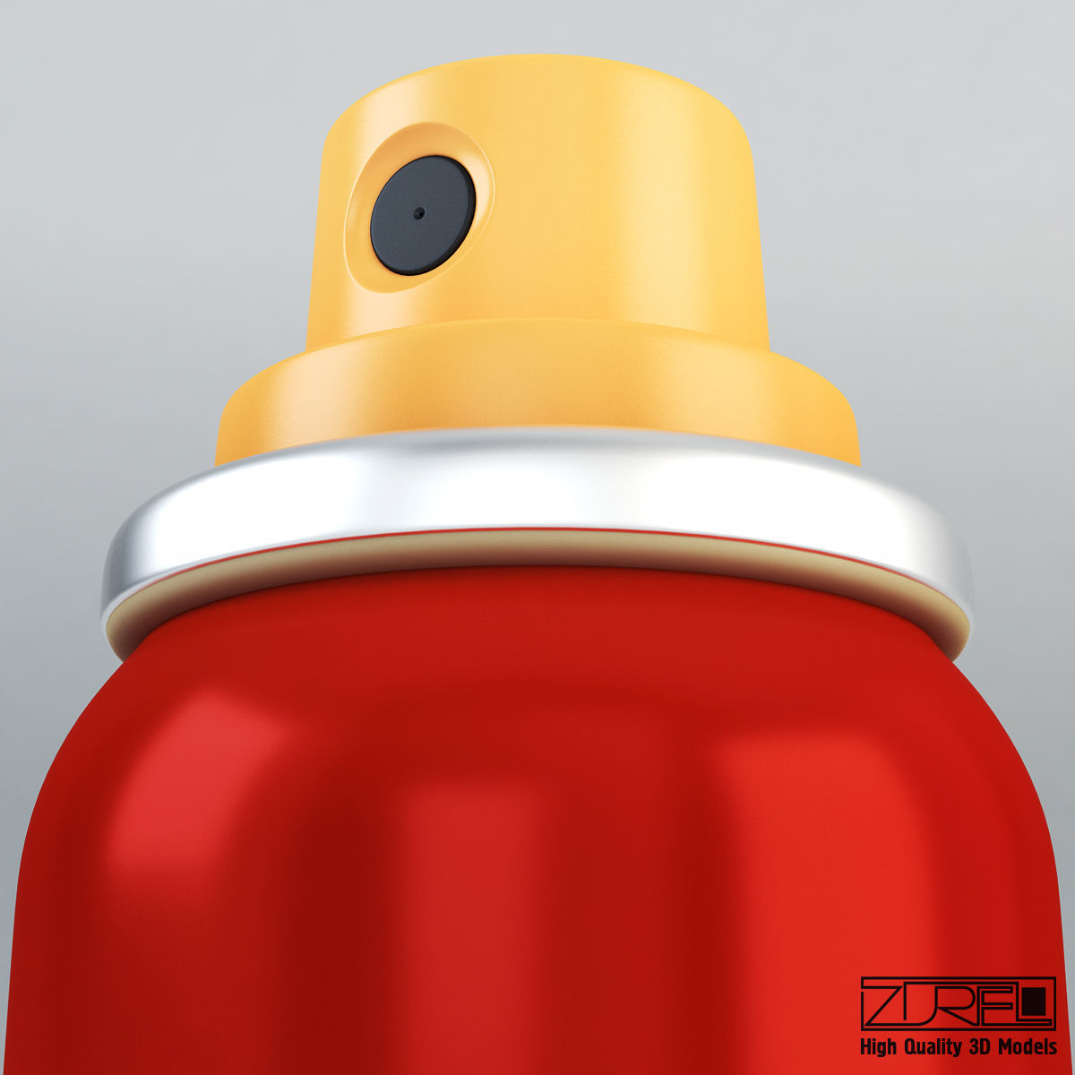 Spray can 100ml v 2 3D model_7