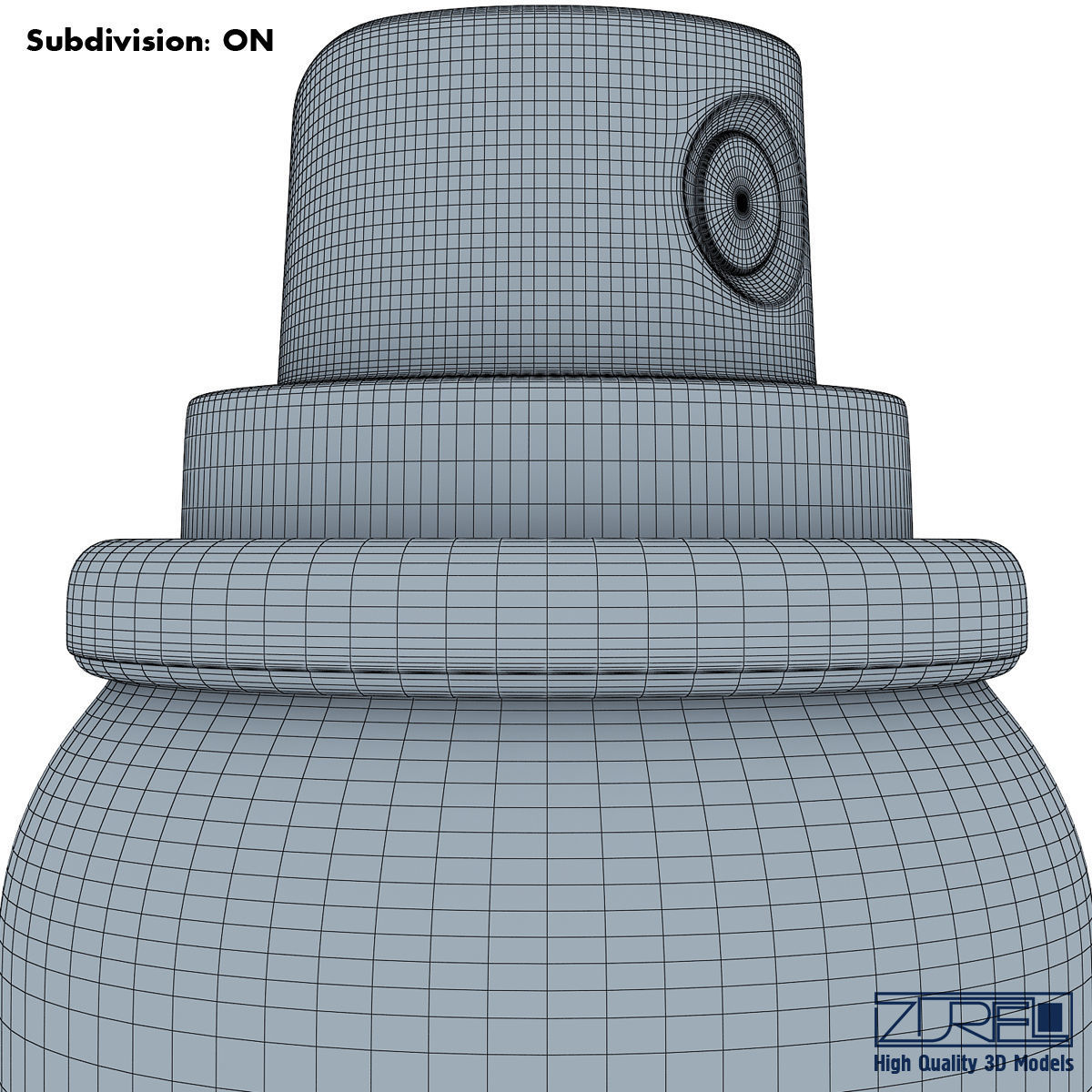 Spray can 100ml v 2 3D model_14