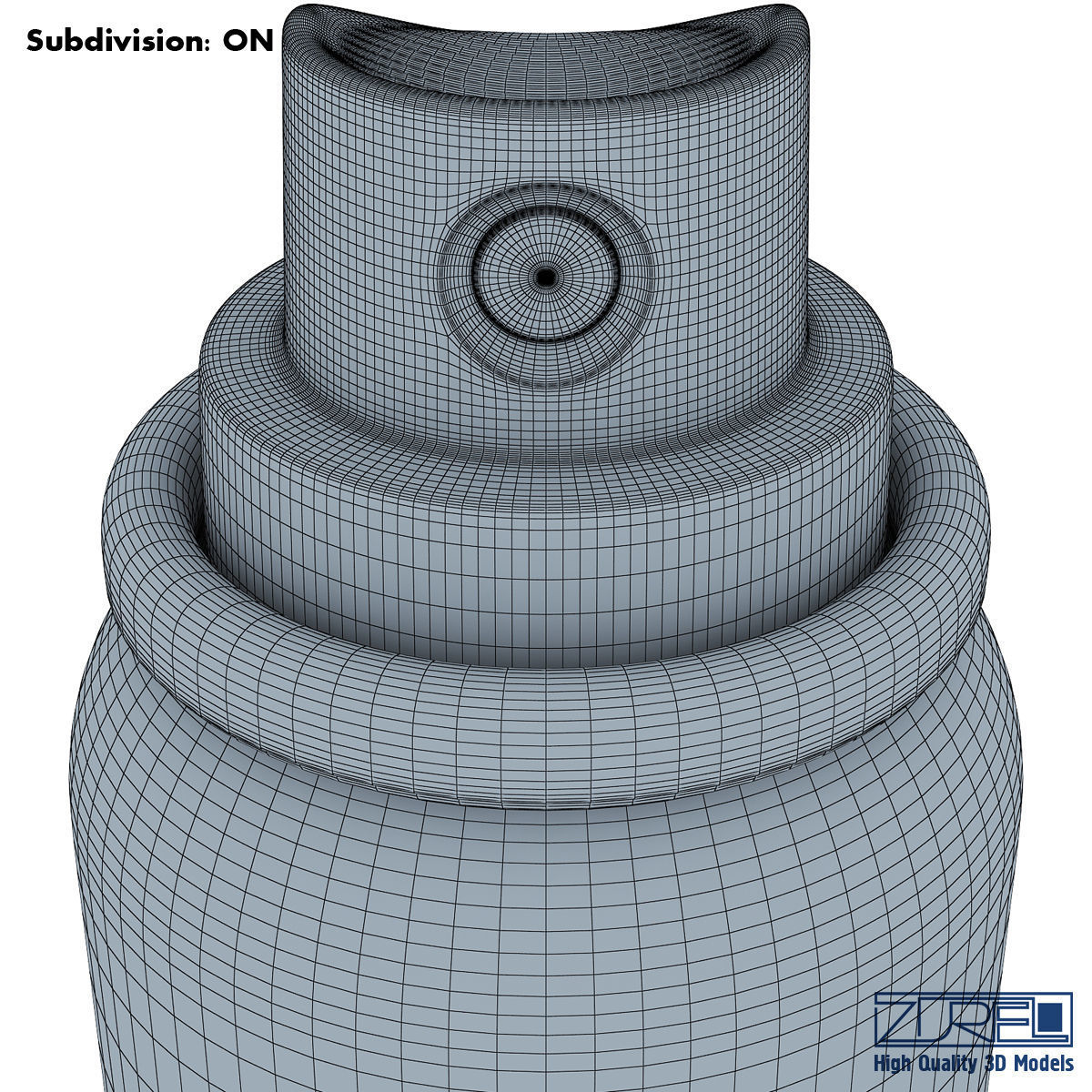 Spray can 100ml v 2 3D model_12