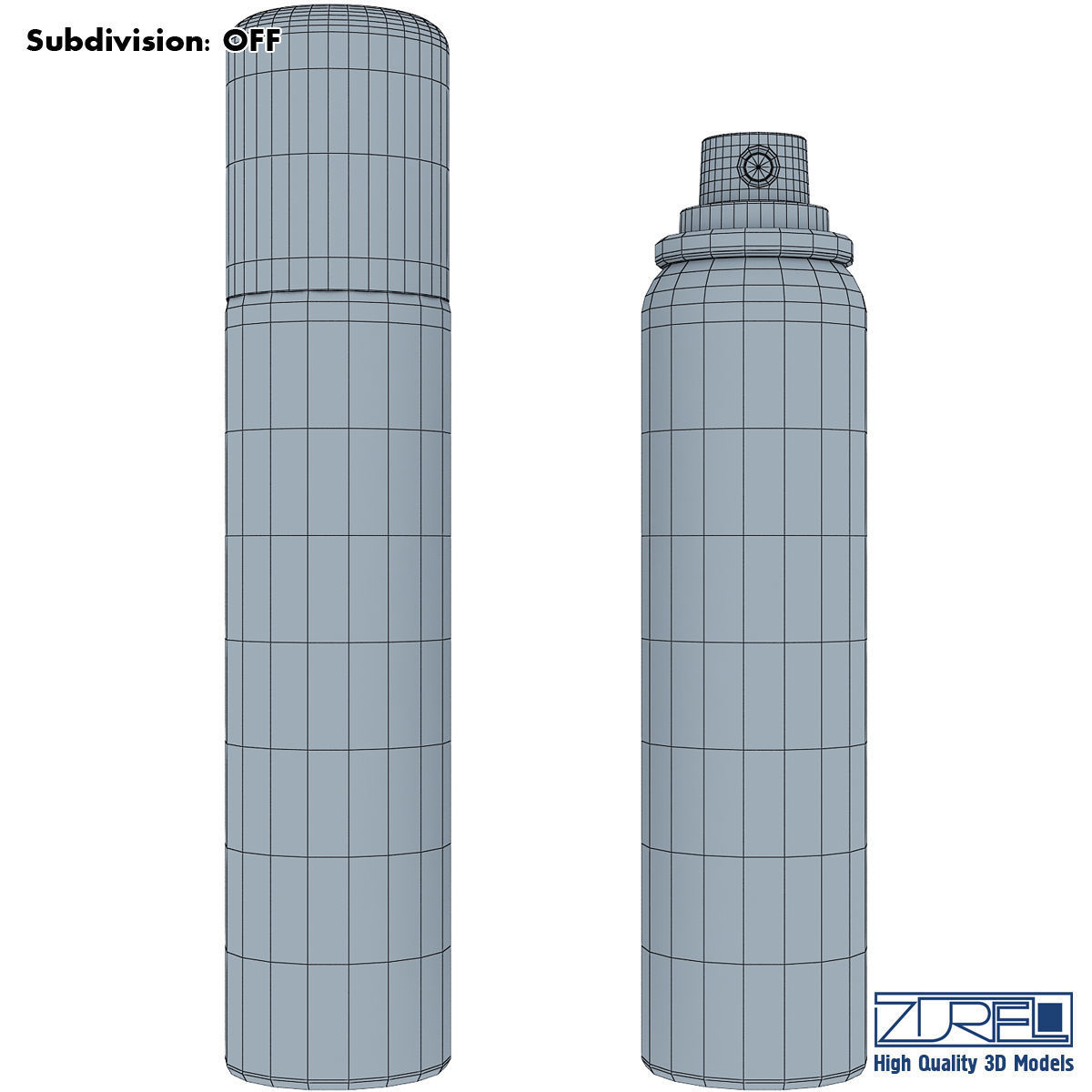 Spray can 100ml v 2 3D model_9