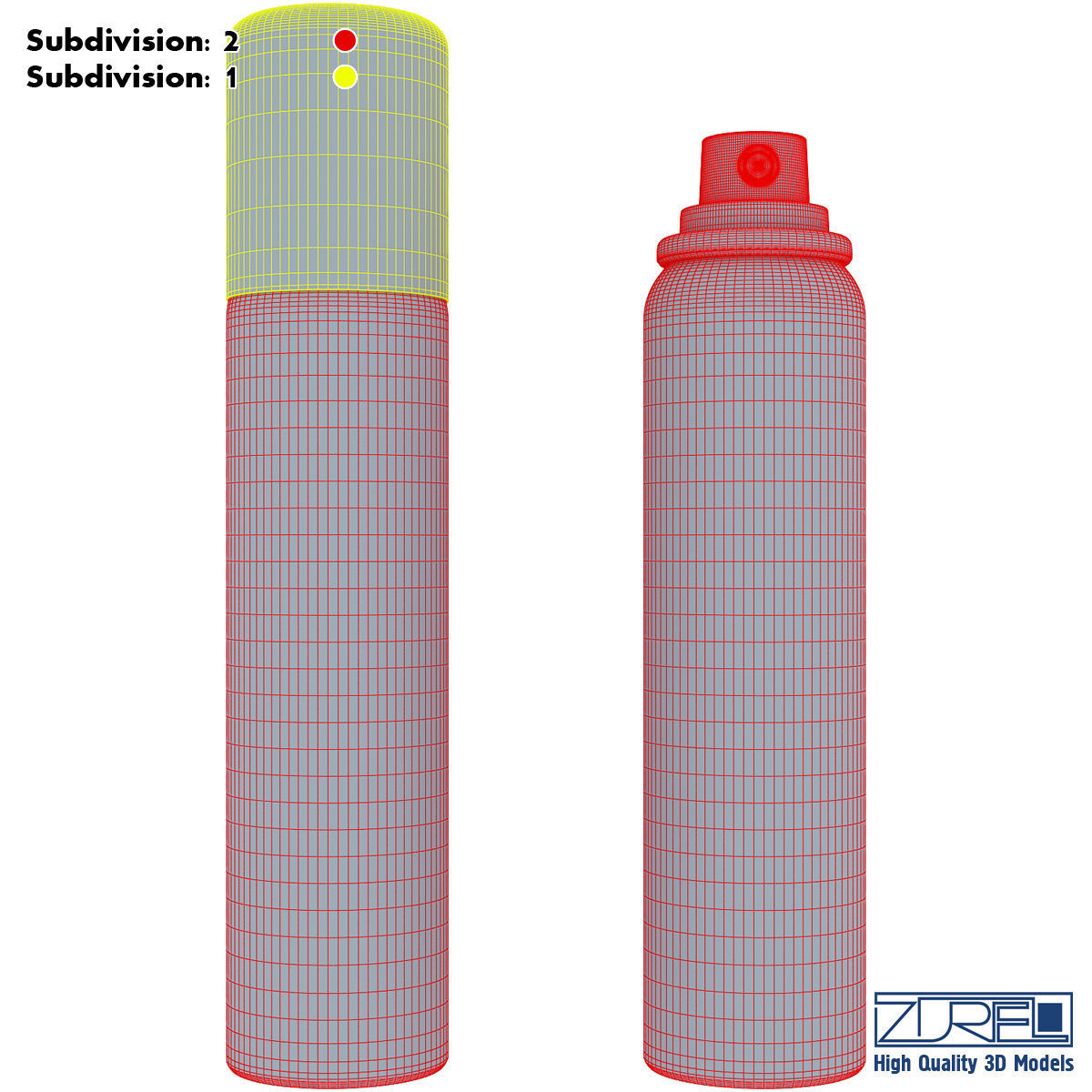 Spray can 100ml v 2 3D model_26