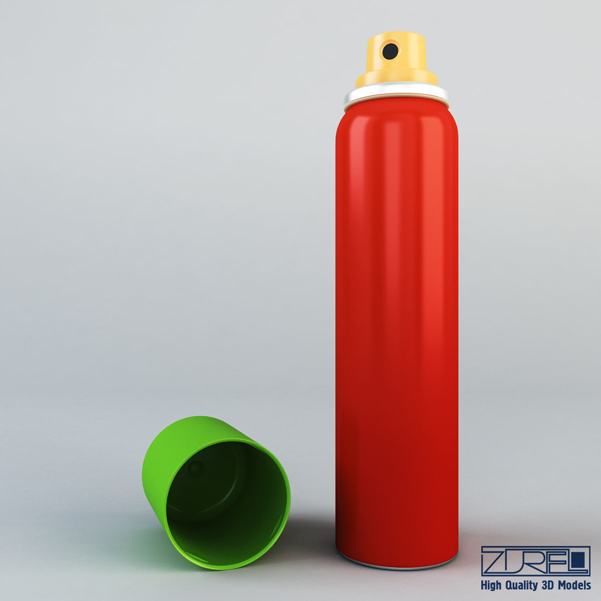 Spray can 100ml v 2 3D model_4