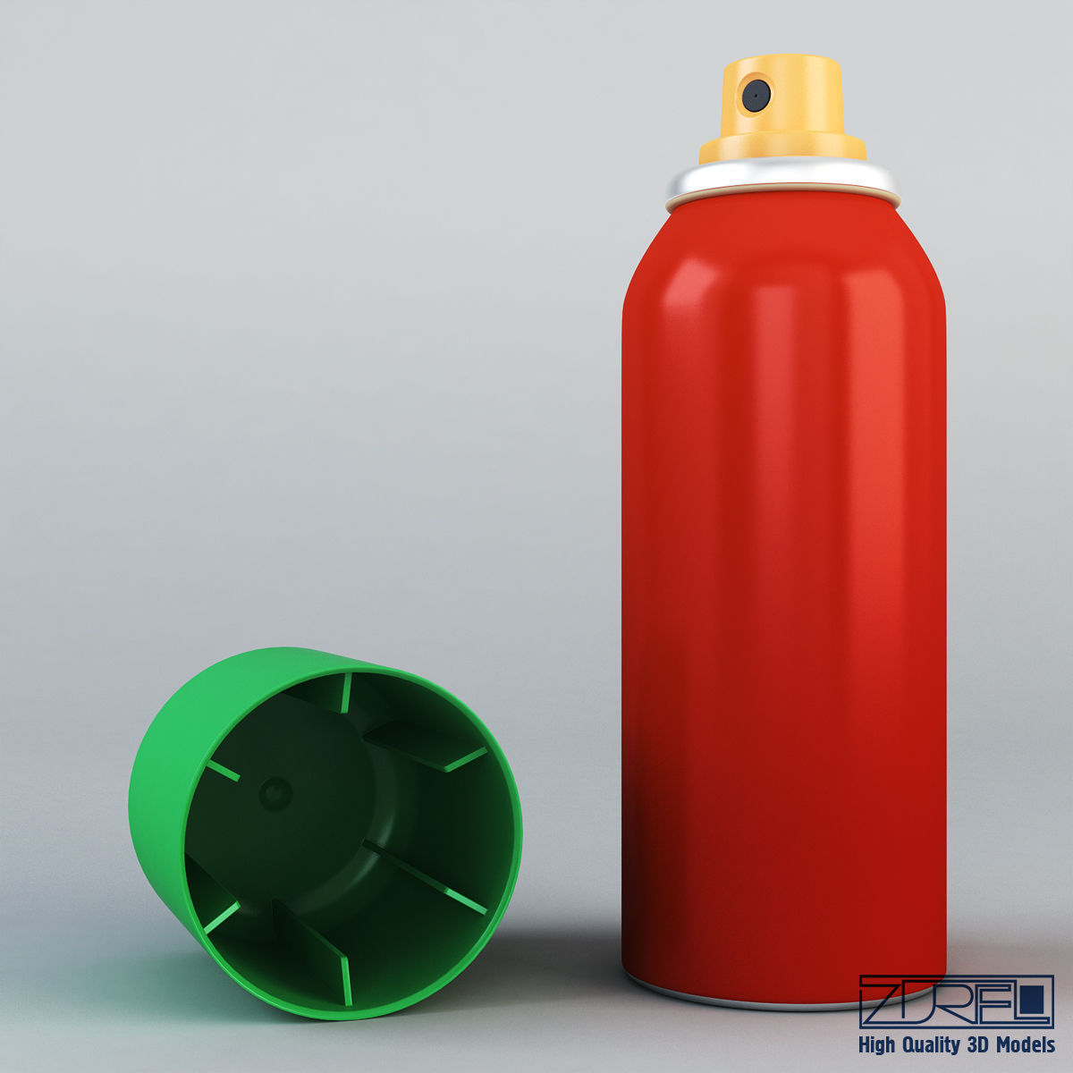 Spray can 100ml v 1 3D model_4