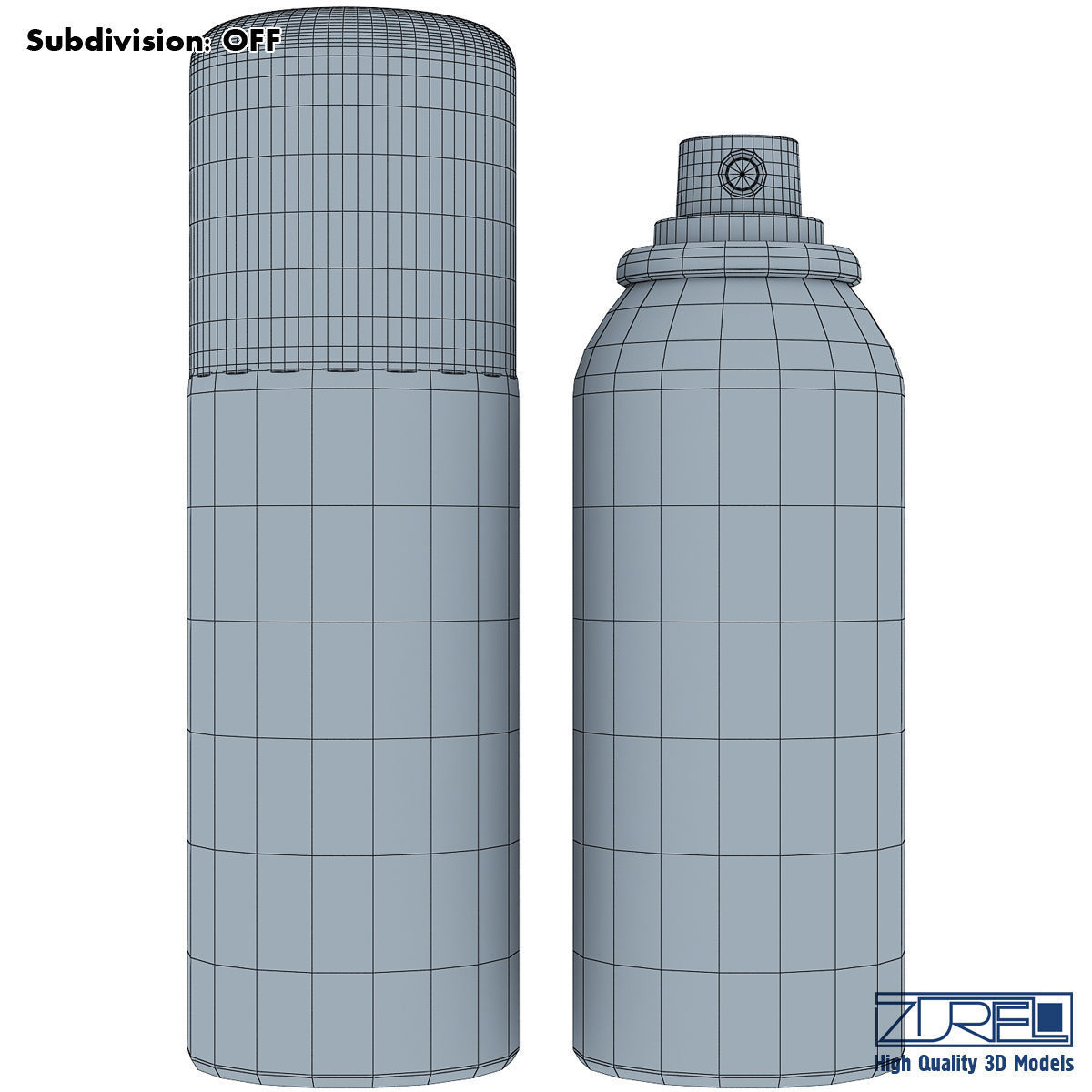 Spray can 100ml v 1 3D model_9
