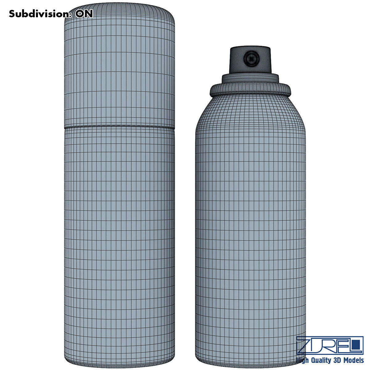 Spray can 100ml v 1 3D model_8