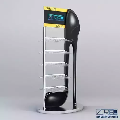 Rack shoes v 4 3D model