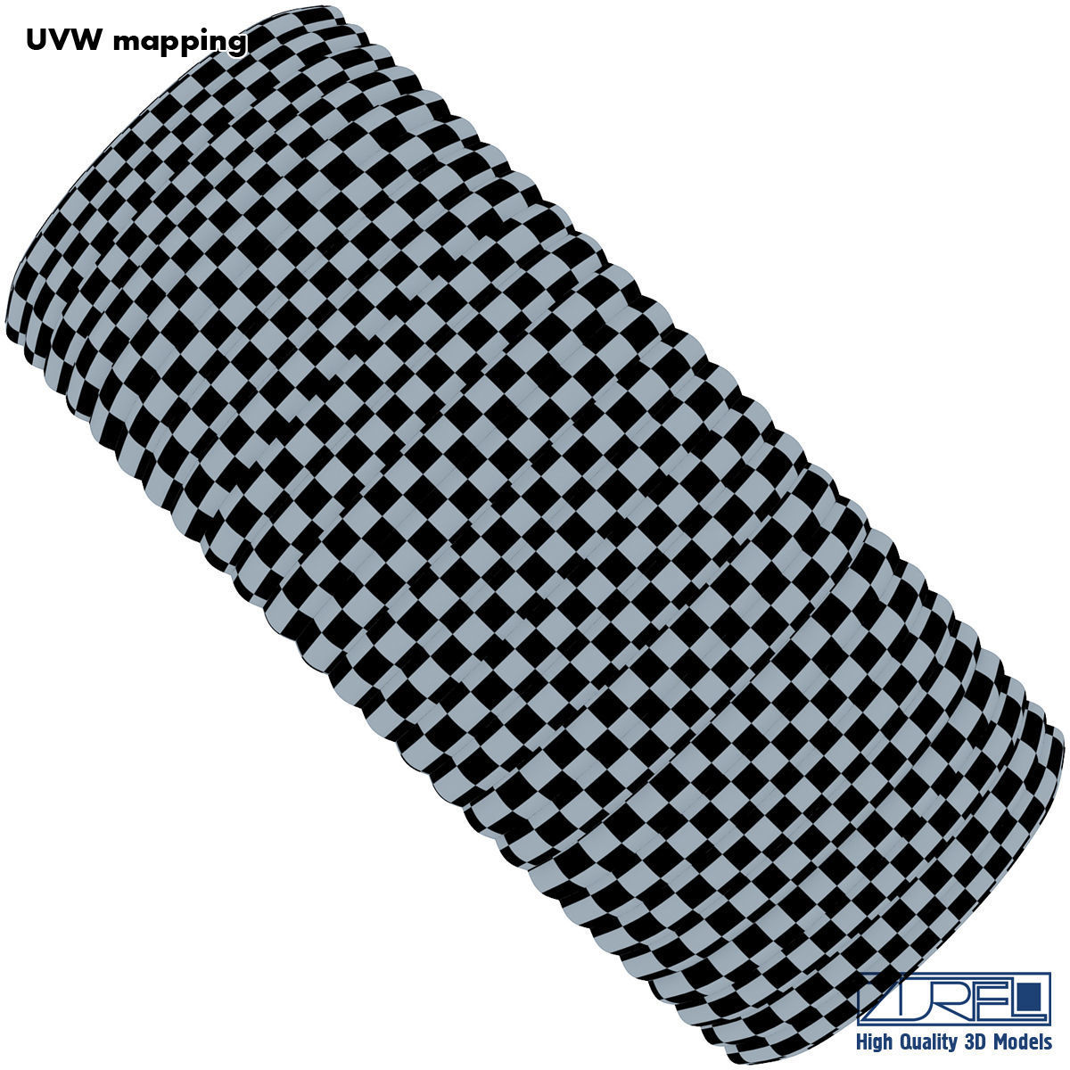 Paraglider v 1 Colorful Parachute 3D model_18