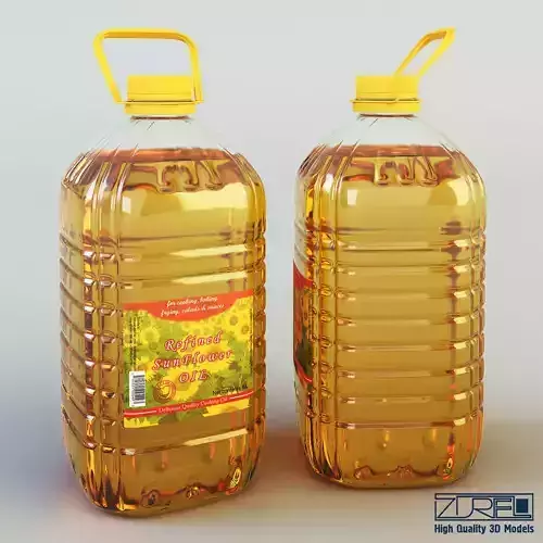 Oil bottle 5 liter