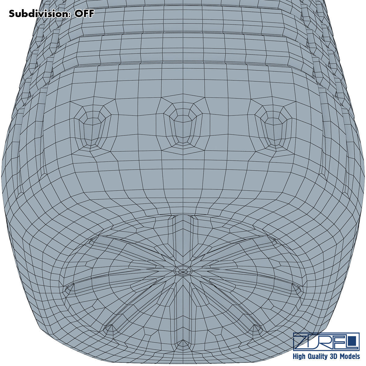 Oil bottle 5 liter 3D model_15