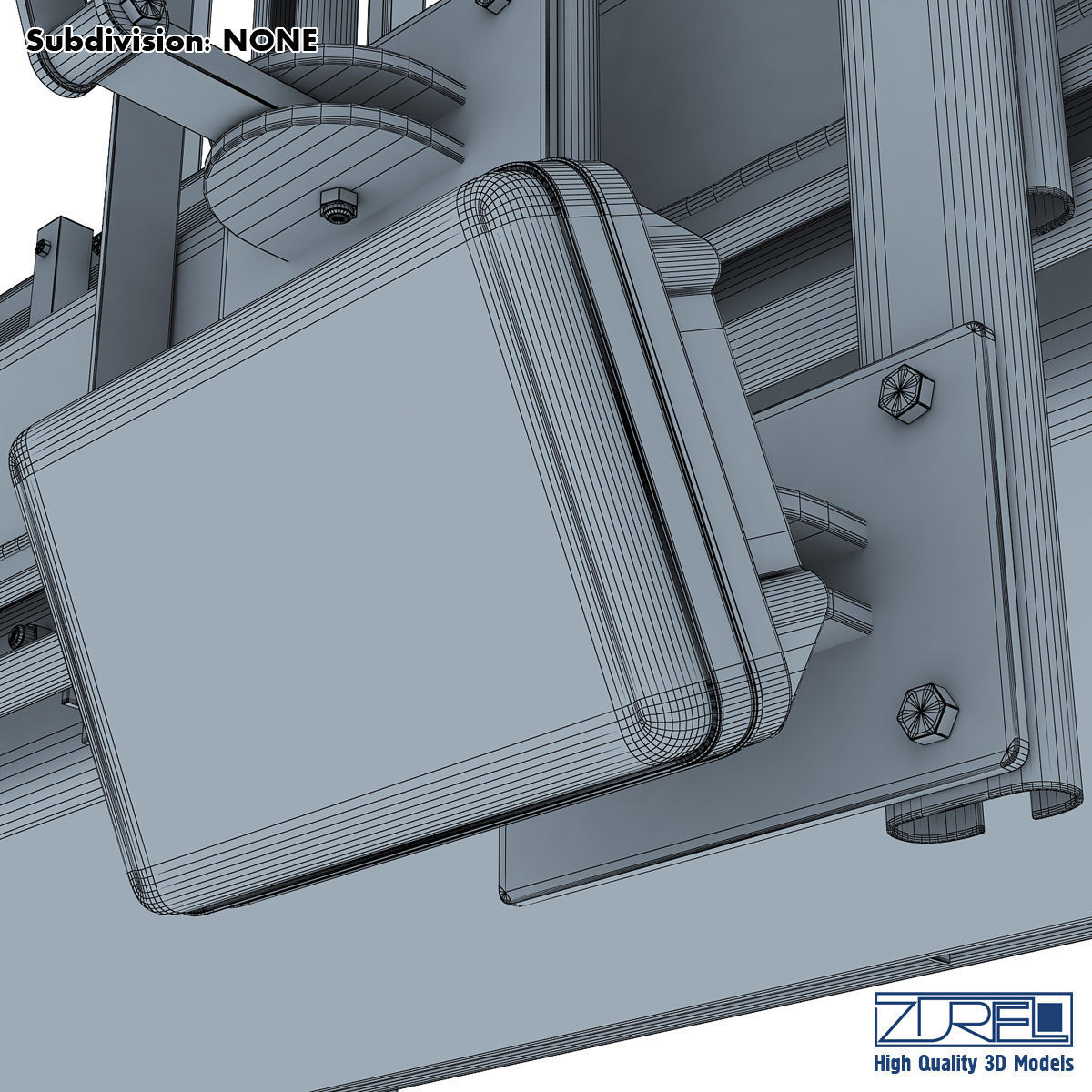 Multi lane free flow MLFF 3D model_29
