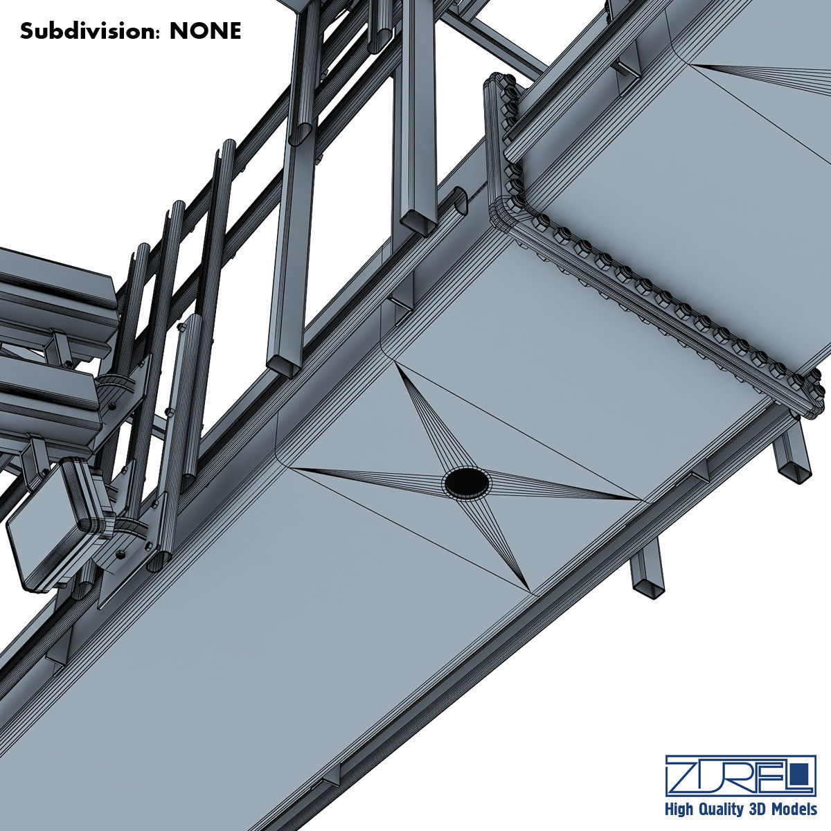 Multi lane free flow MLFF 3D model_28