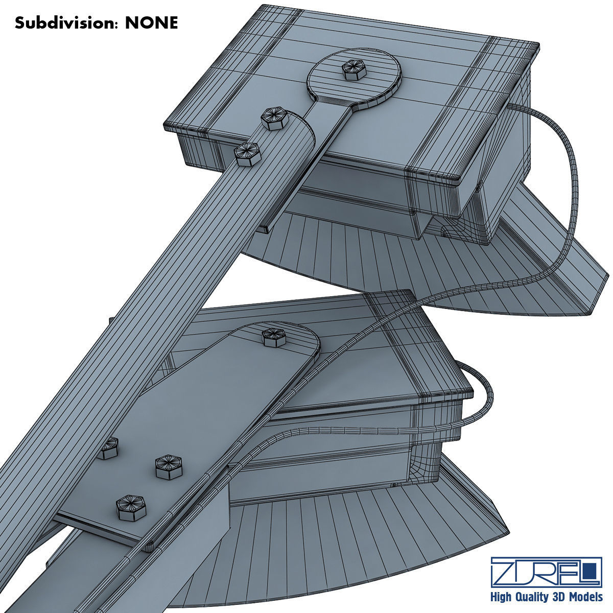 Multi lane free flow MLFF 3D model_24