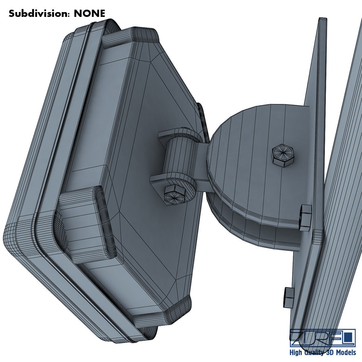 Multi lane free flow MLFF 3D model_30