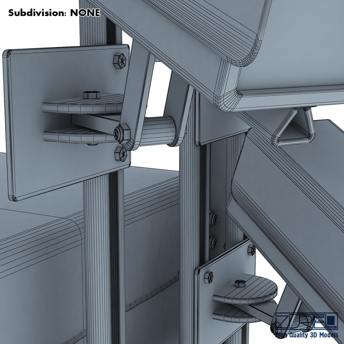 Multi lane free flow MLFF 3D model_20