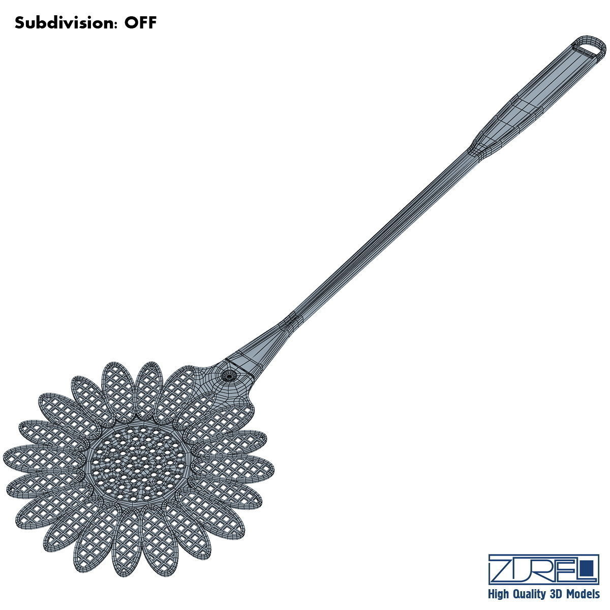 Mosquitall fly swatter 3D model_7