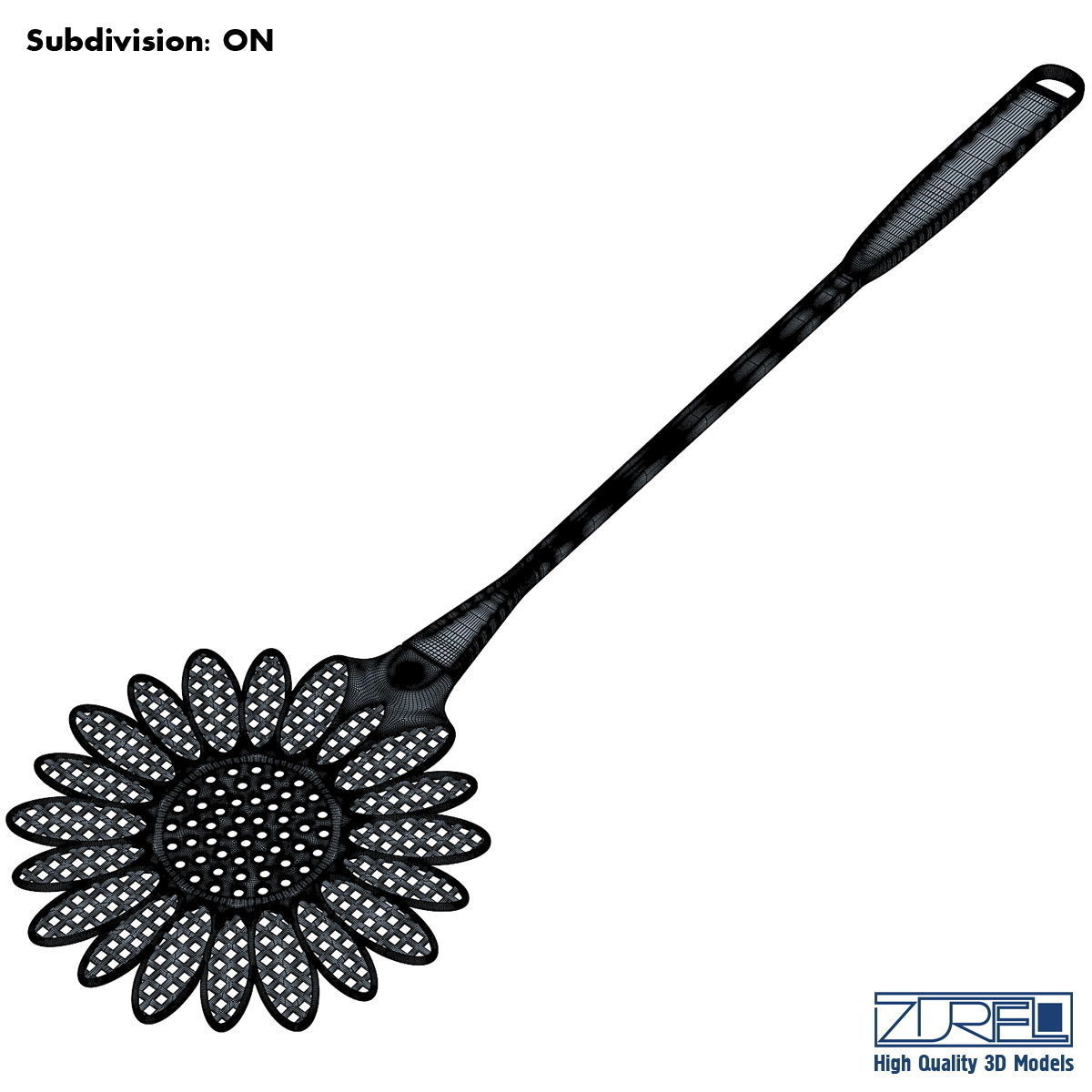 Mosquitall fly swatter 3D model_6