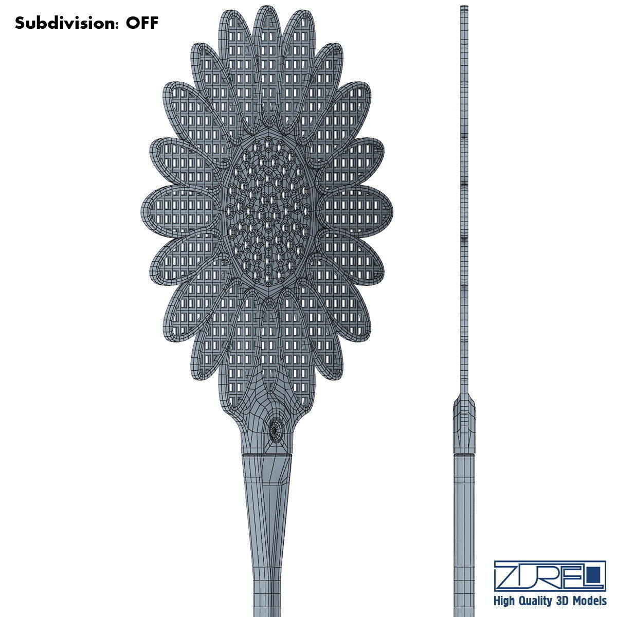 Mosquitall fly swatter 3D model_11