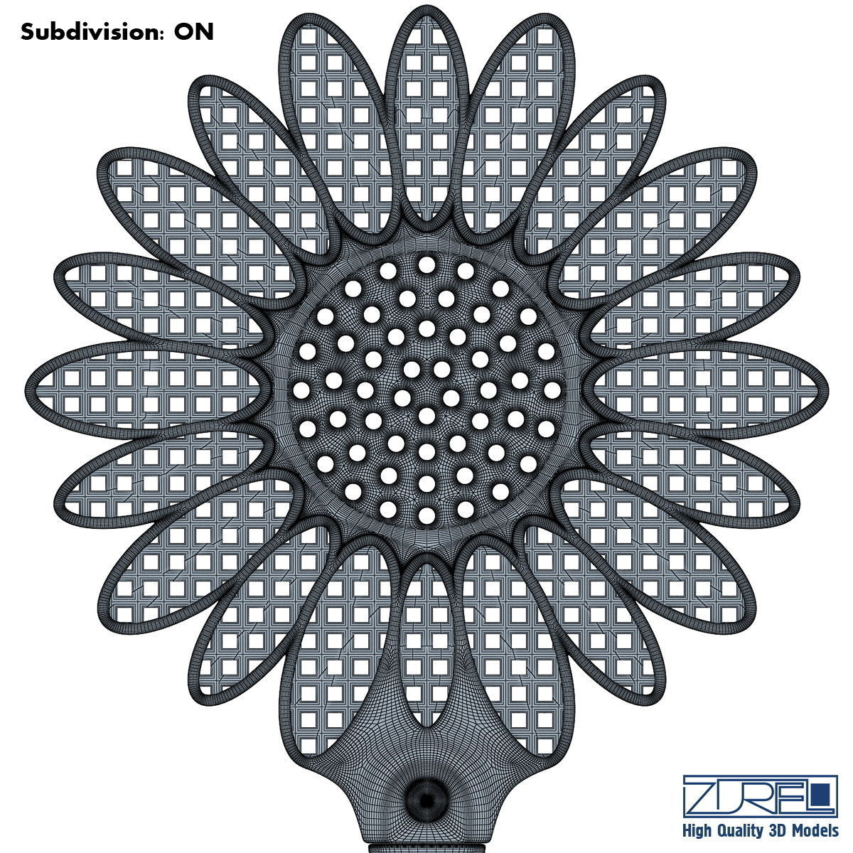 Mosquitall fly swatter 3D model_8