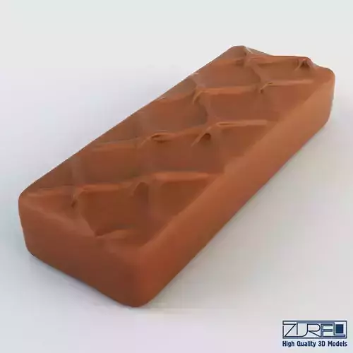 Milky Way chocolate bar 3D model