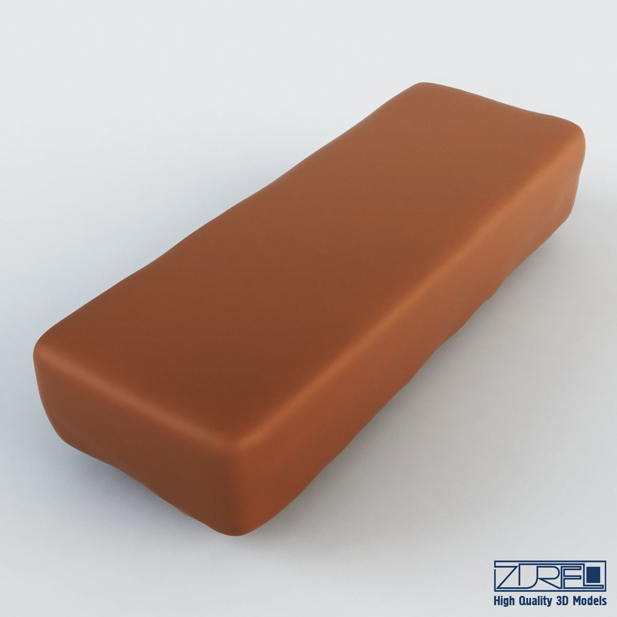 Milky Way chocolate bar 3D model_8