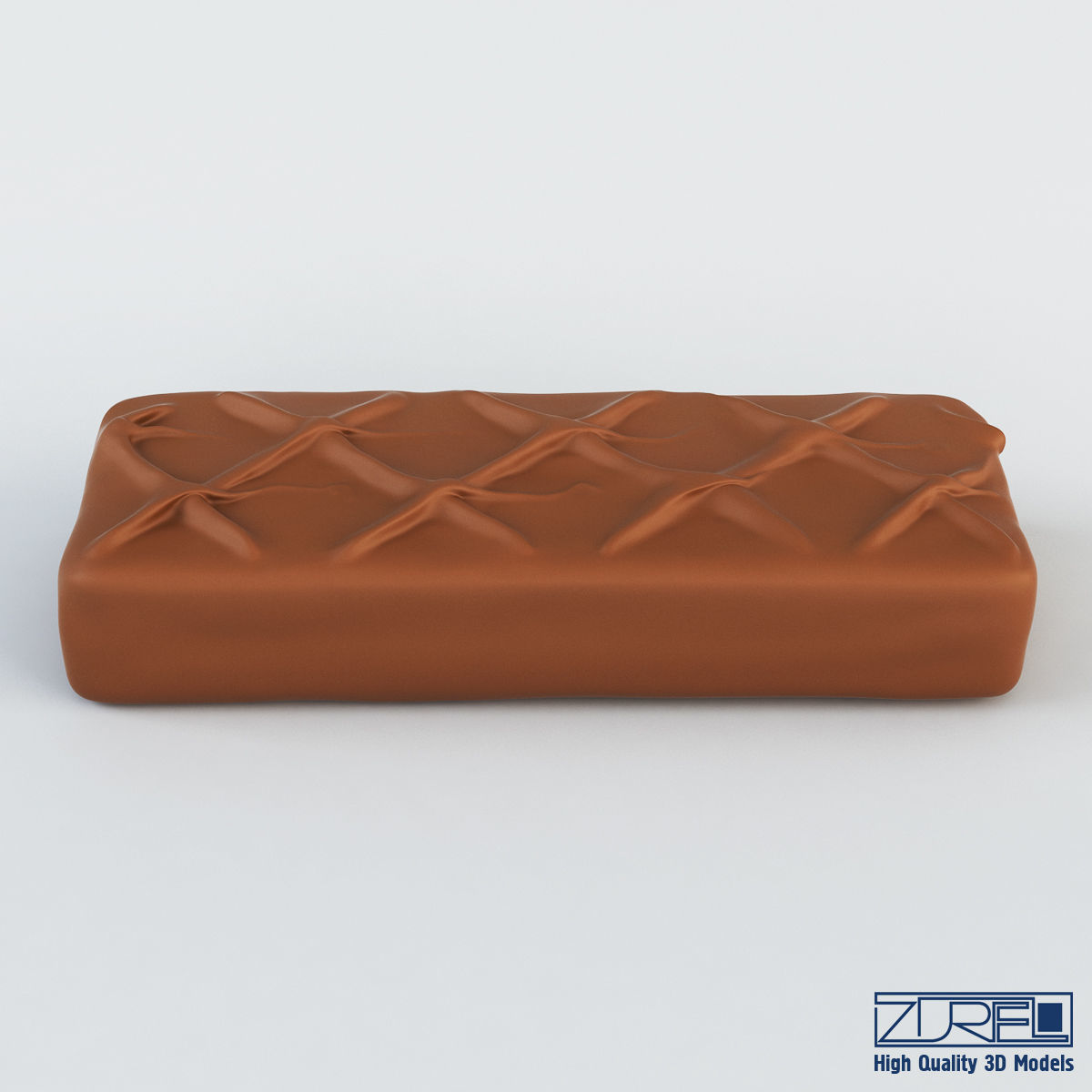Milky Way chocolate bar 3D model_6