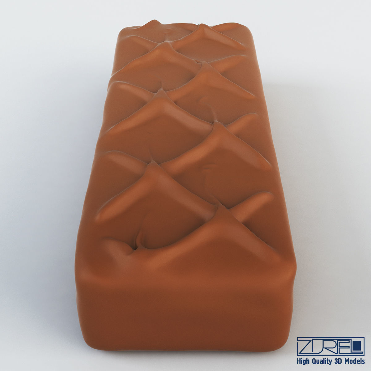 Milky Way chocolate bar 3D model_4